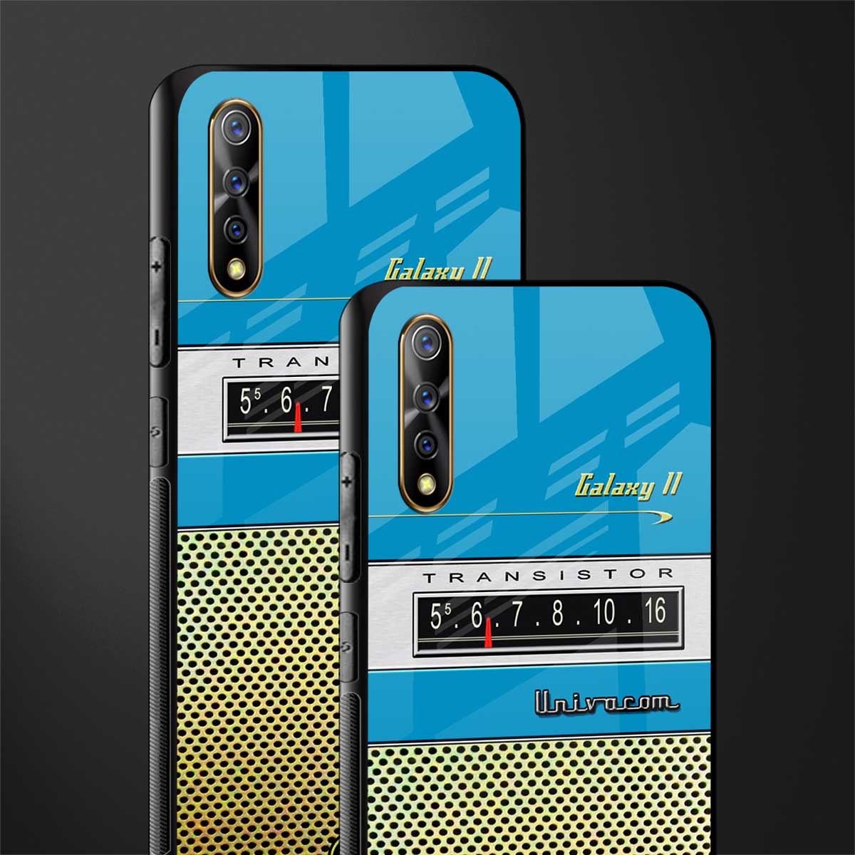 vintage radio glass case for vivo s1 image-2