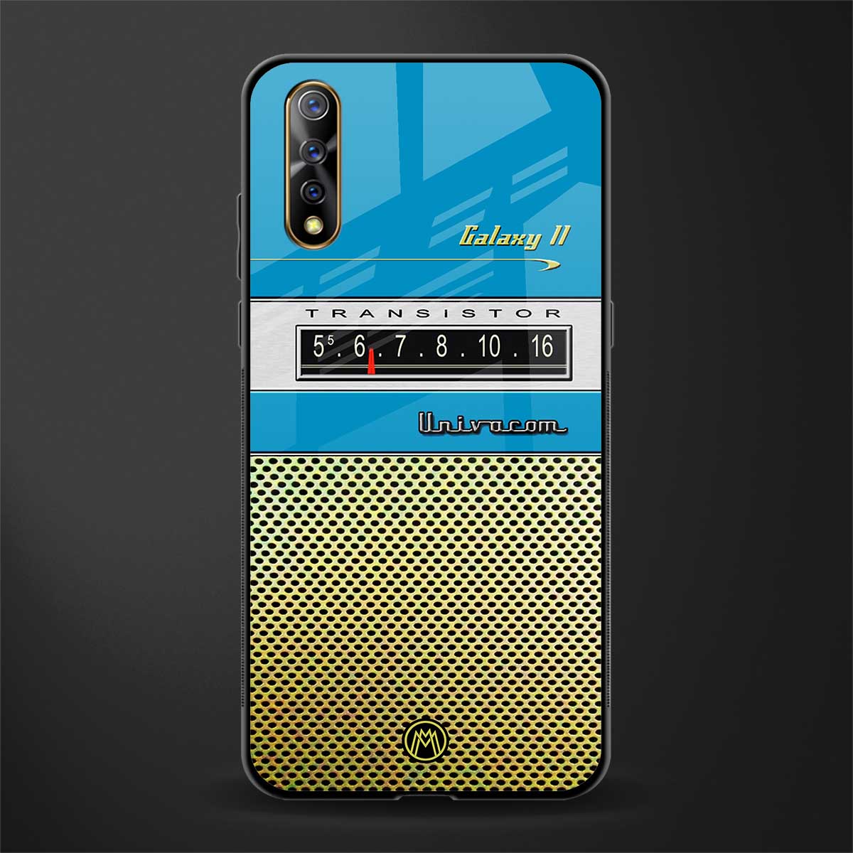 vintage radio glass case for vivo s1 image