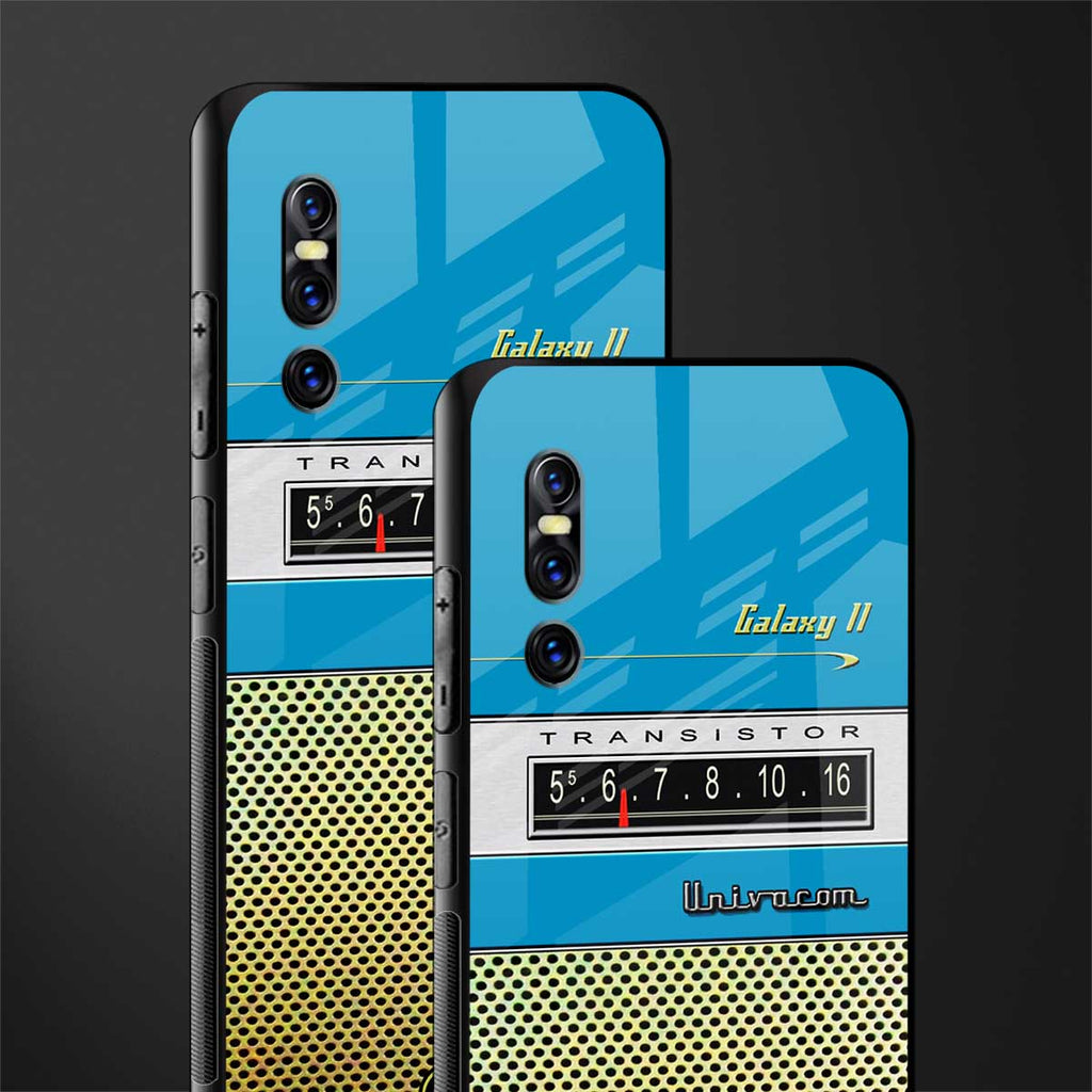 vintage radio glass case for vivo v15 pro image-2