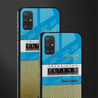 vintage radio glass case for samsung galaxy a51 image-2