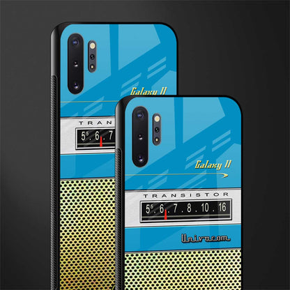 vintage radio glass case for samsung galaxy note 10 plus image-2