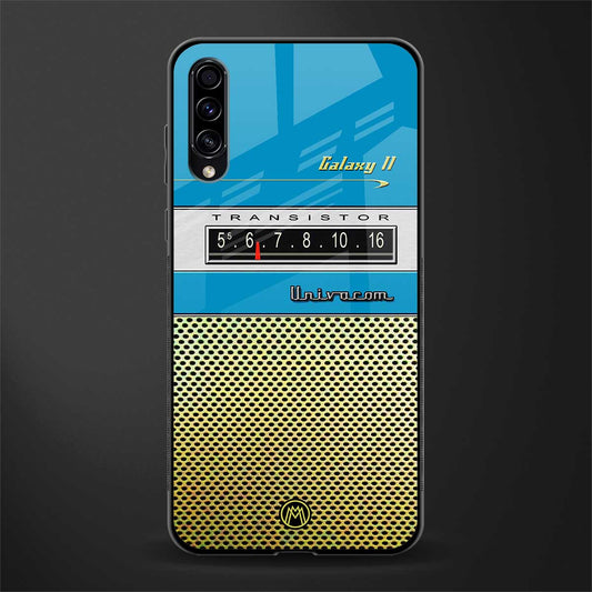 vintage radio glass case for samsung galaxy a70 image