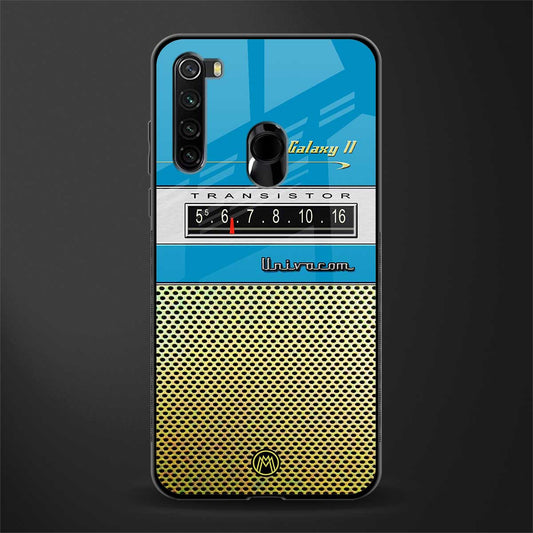 vintage radio glass case for redmi note 8 image