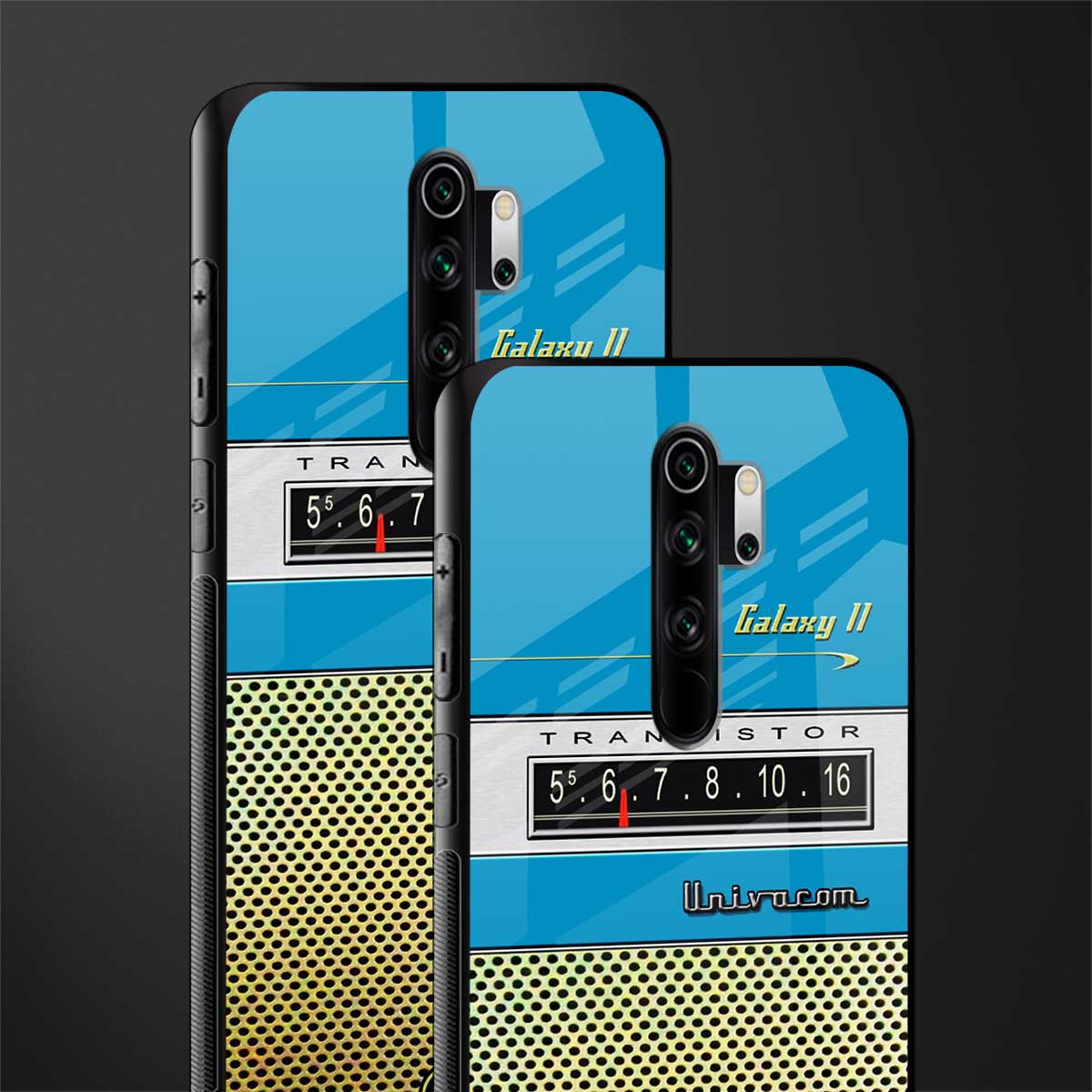 vintage radio glass case for redmi note 8 pro image-2