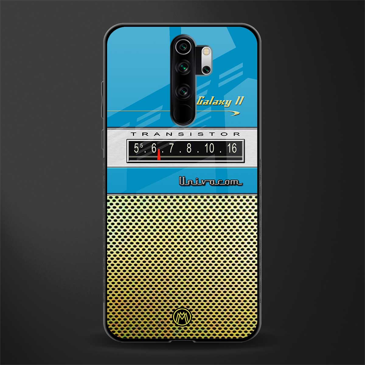 vintage radio glass case for redmi note 8 pro image