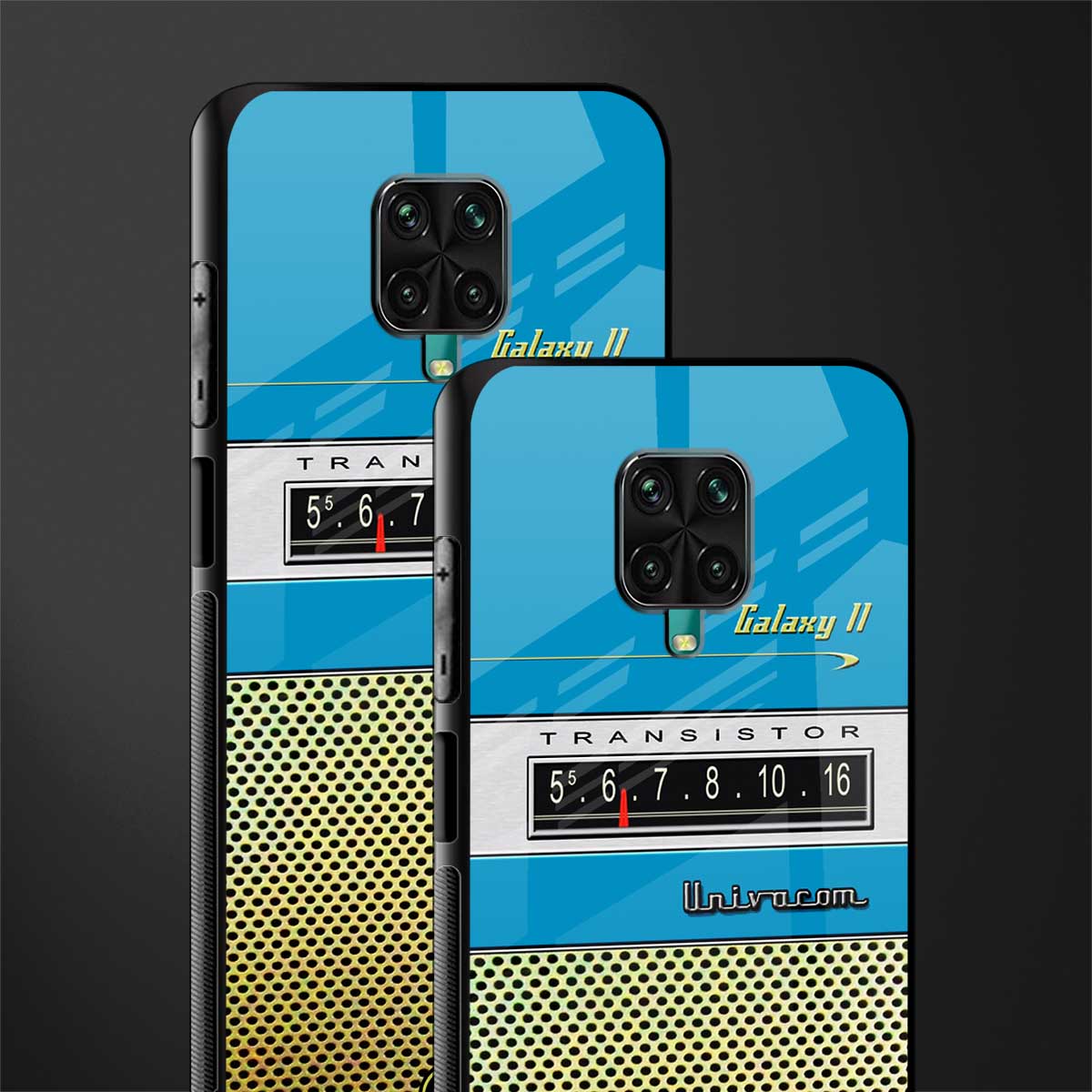 vintage radio glass case for redmi note 9 pro image-2