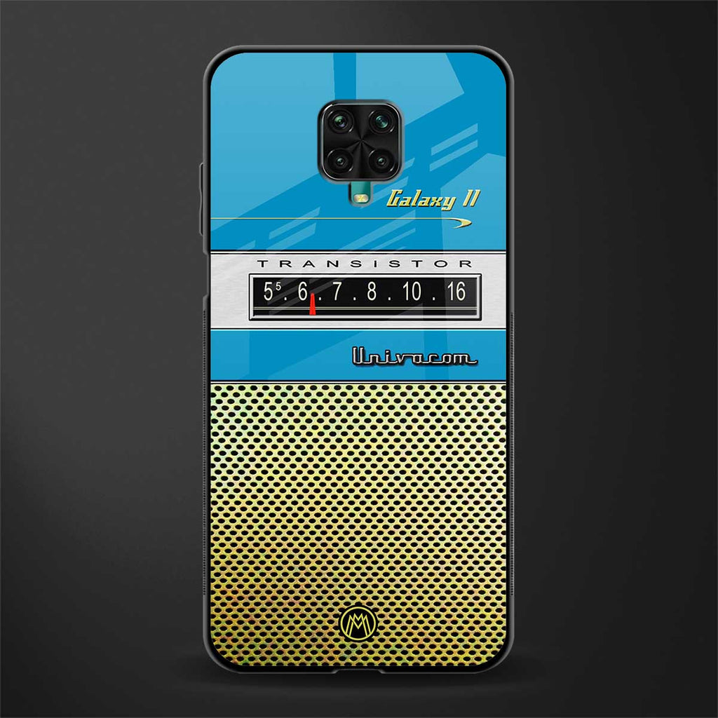vintage radio glass case for redmi note 9 pro max image