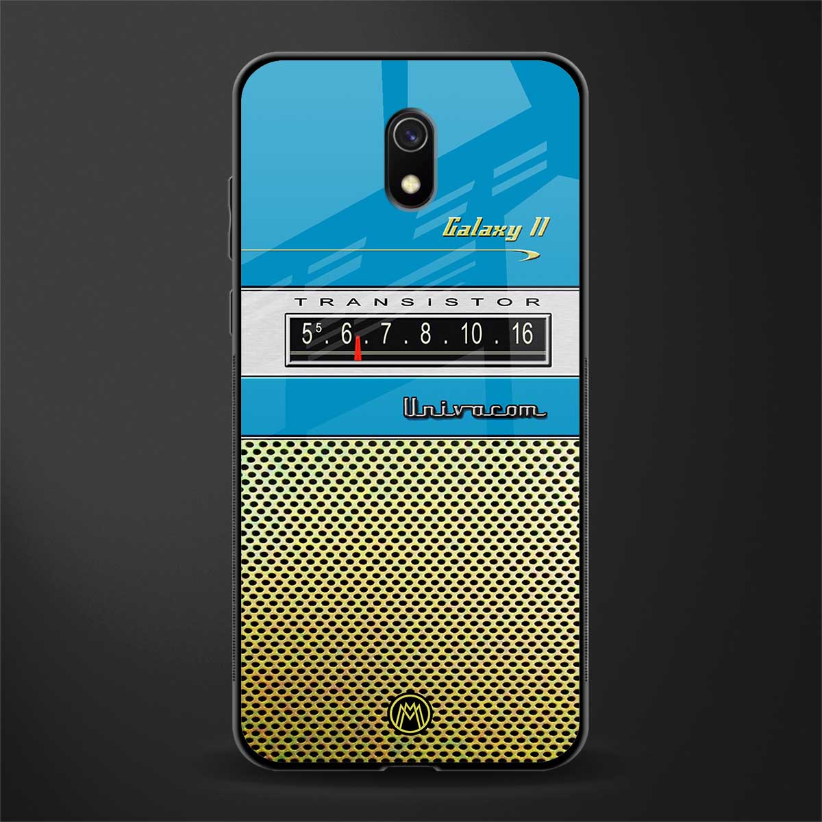 vintage radio glass case for redmi 8a image