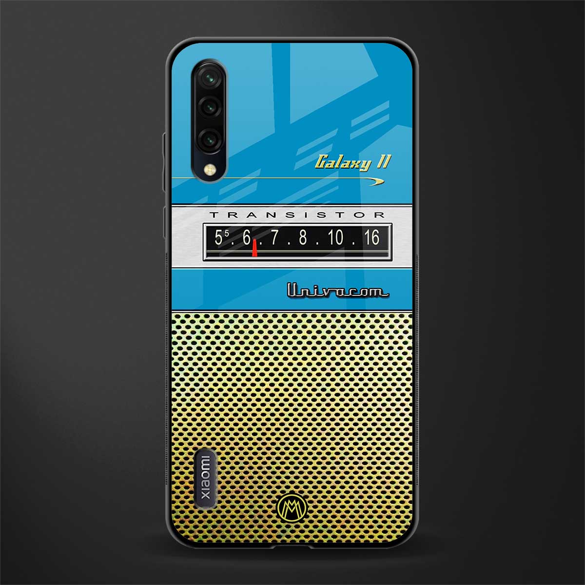 vintage radio glass case for mi a3 redmi a3 image