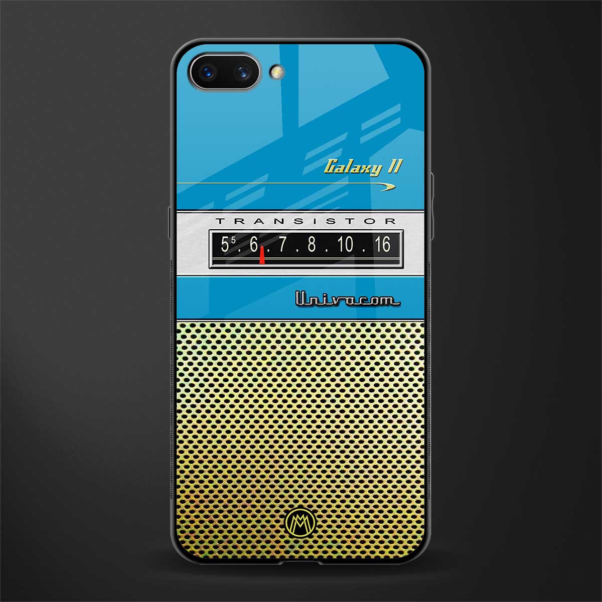 vintage radio glass case for realme c1 image