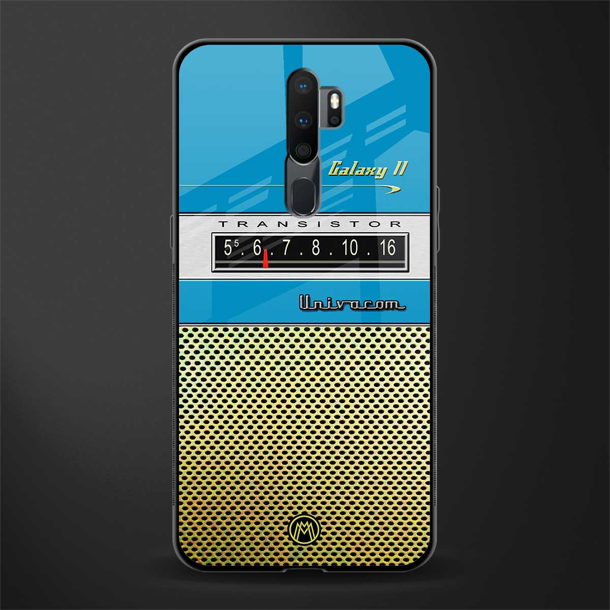 vintage radio glass case for oppo a9 2020 image