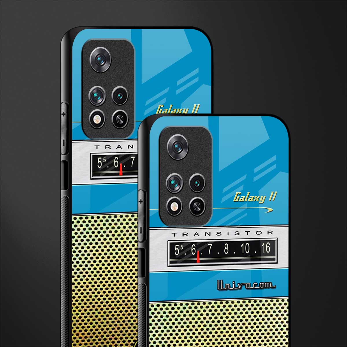 vintage radio glass case for xiaomi 11i 5g image-2