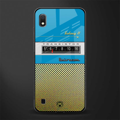 vintage radio glass case for samsung galaxy a10 image