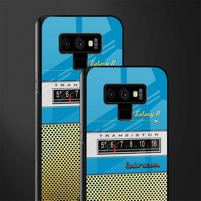 vintage radio glass case for samsung galaxy note 9 image-2