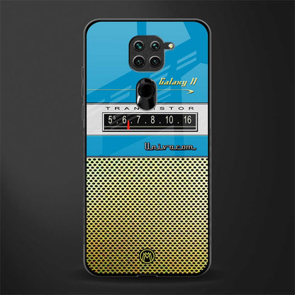 vintage radio glass case for redmi note 9 image
