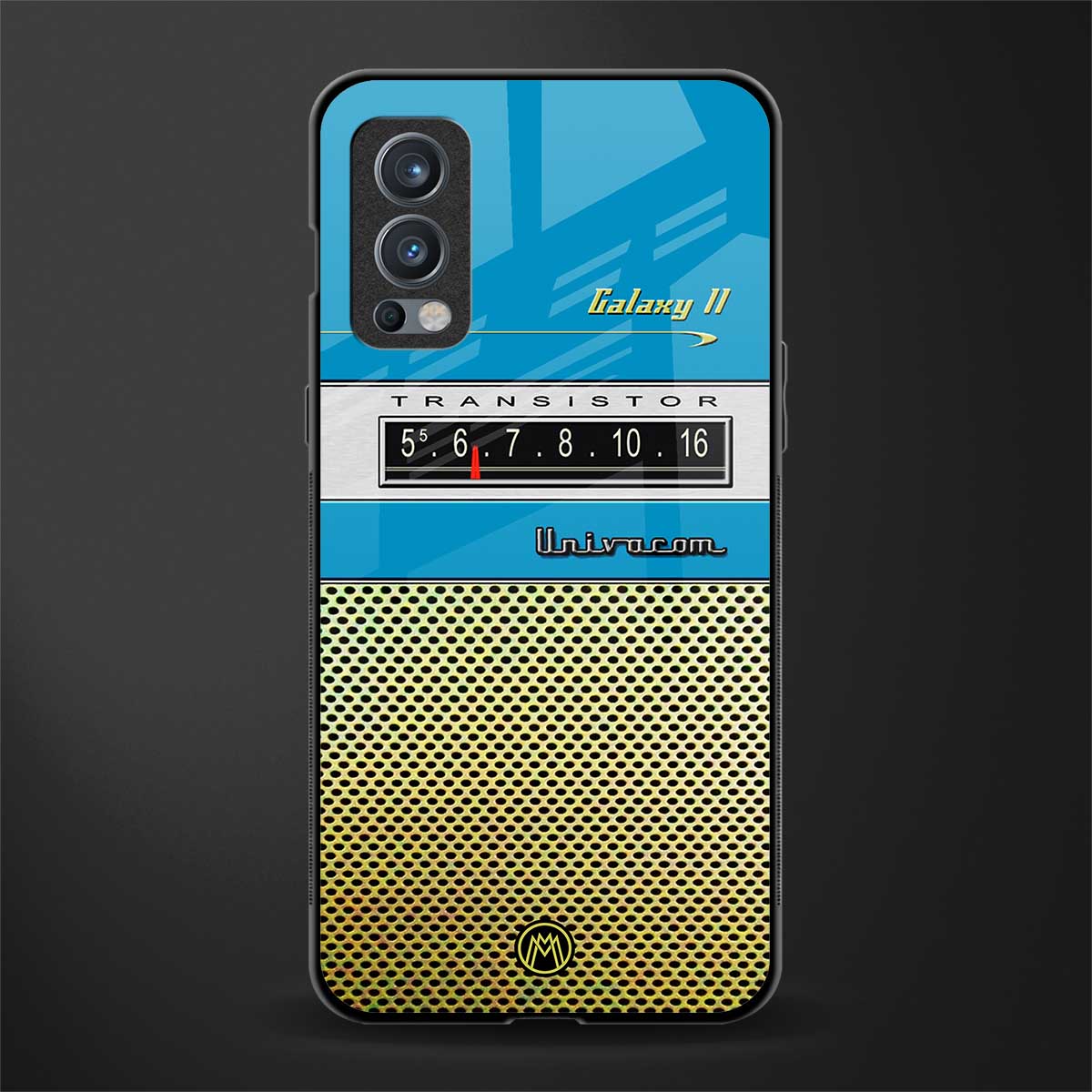 vintage radio glass case for oneplus nord 2 5g image