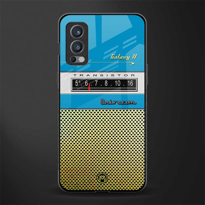 vintage radio glass case for oneplus nord 2 5g image