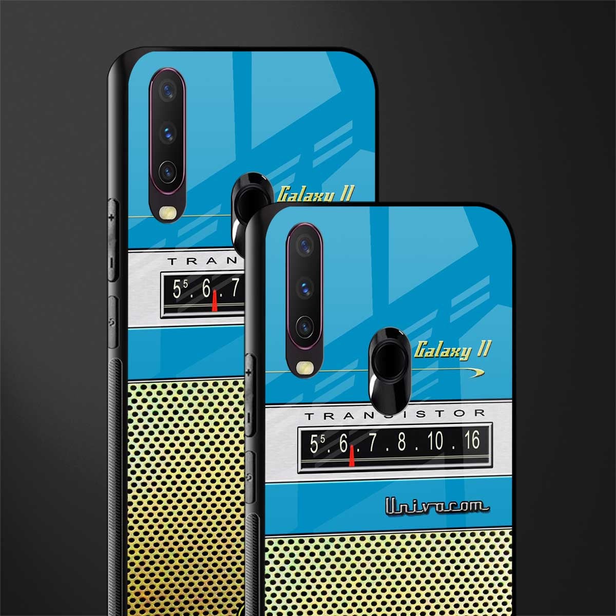 vintage radio glass case for vivo y12 image-2