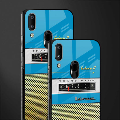 vintage radio glass case for vivo y91 image-2
