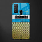 vintage radio glass case for vivo y50 image