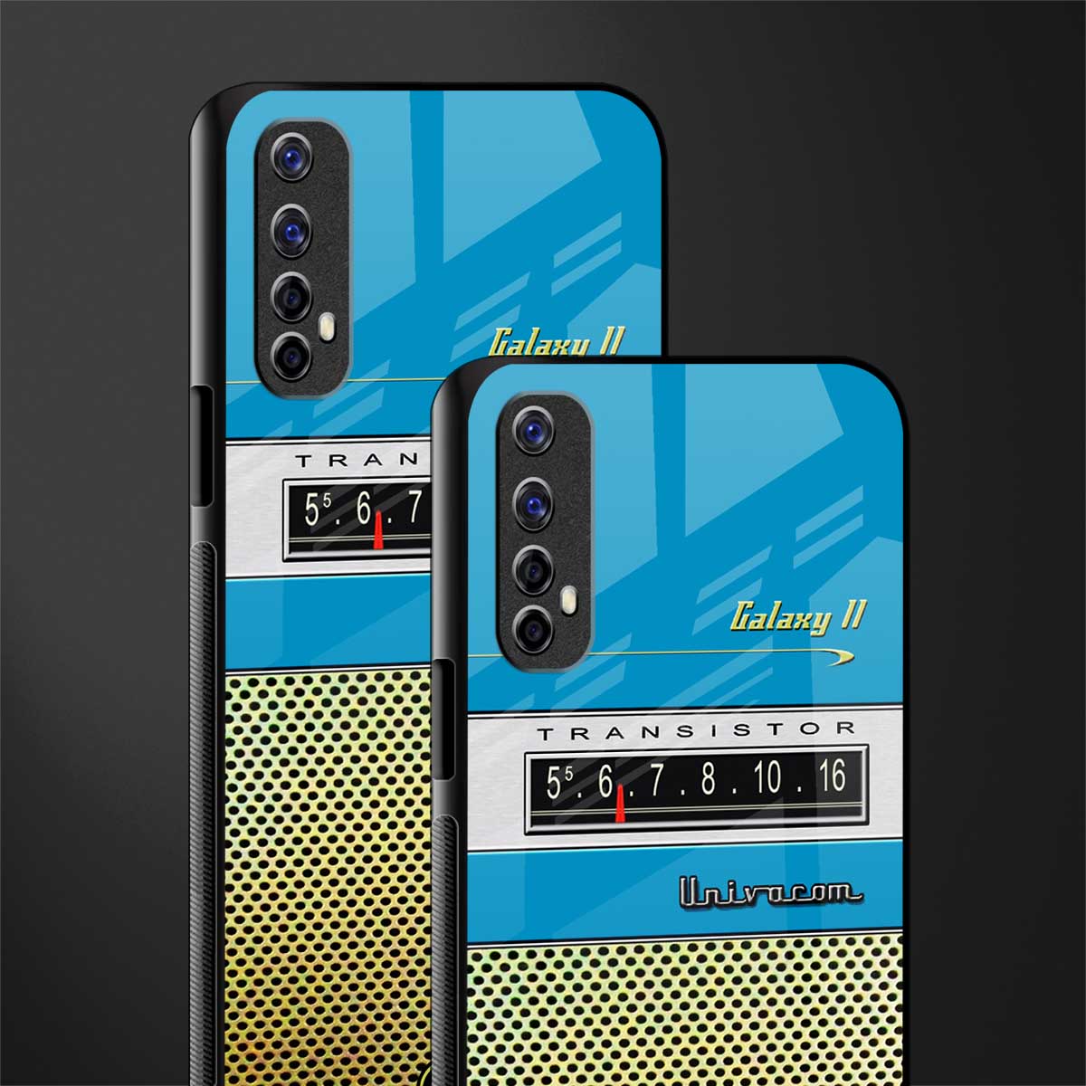 vintage radio glass case for realme narzo 20 pro image-2
