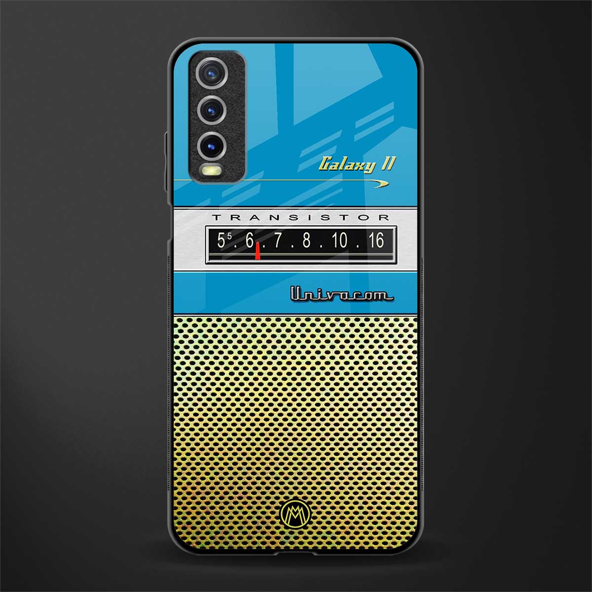 vintage radio glass case for vivo y20i vivo y20t image