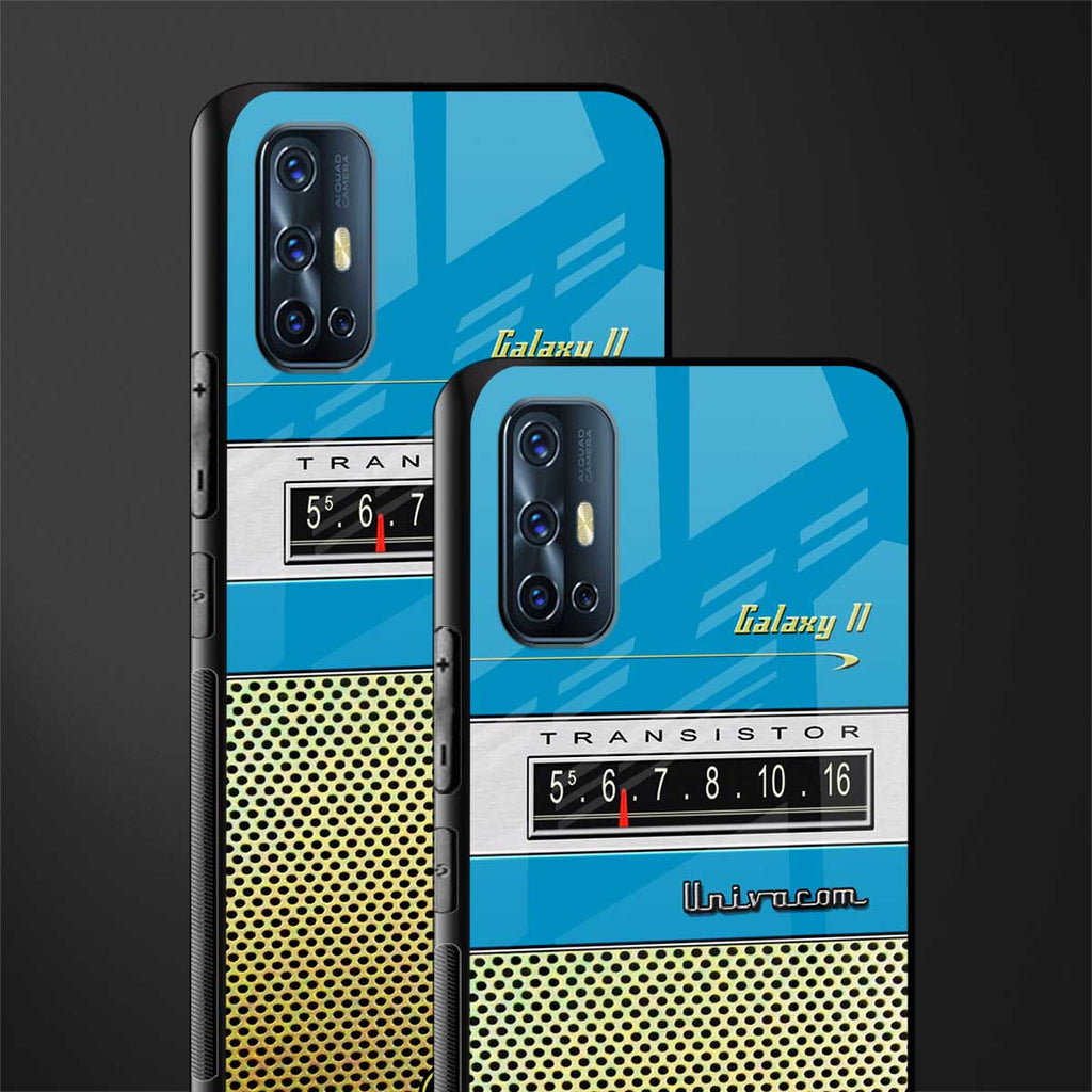vintage radio glass case for vivo v17 image-2