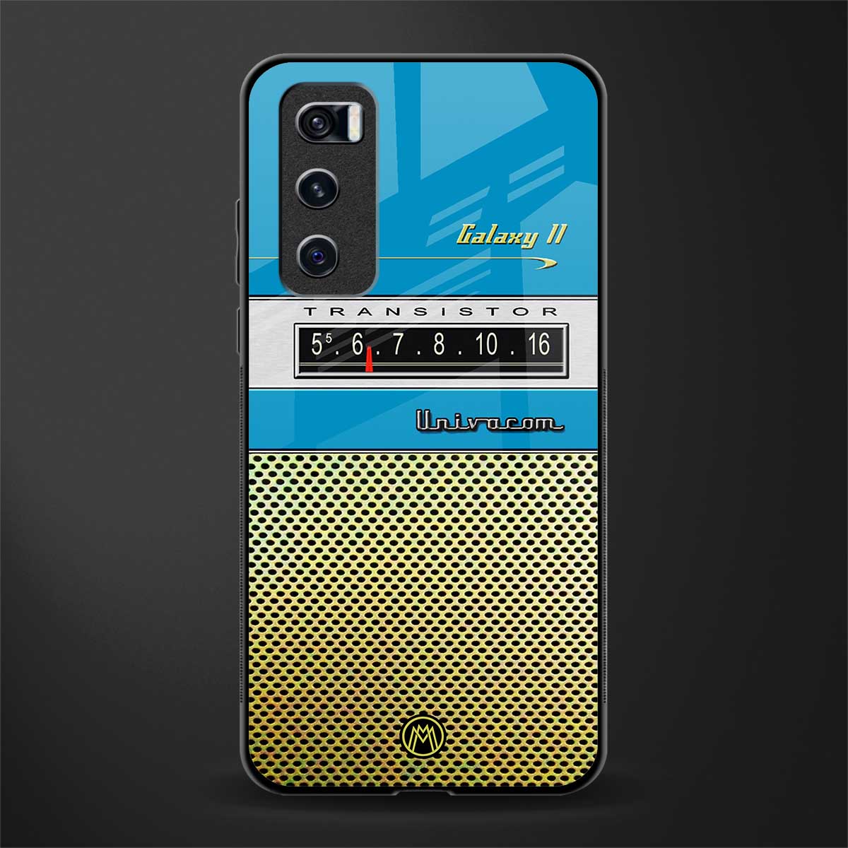 vintage radio glass case for vivo v20 se image