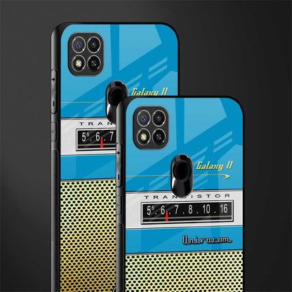 vintage radio glass case for redmi 9 image-2