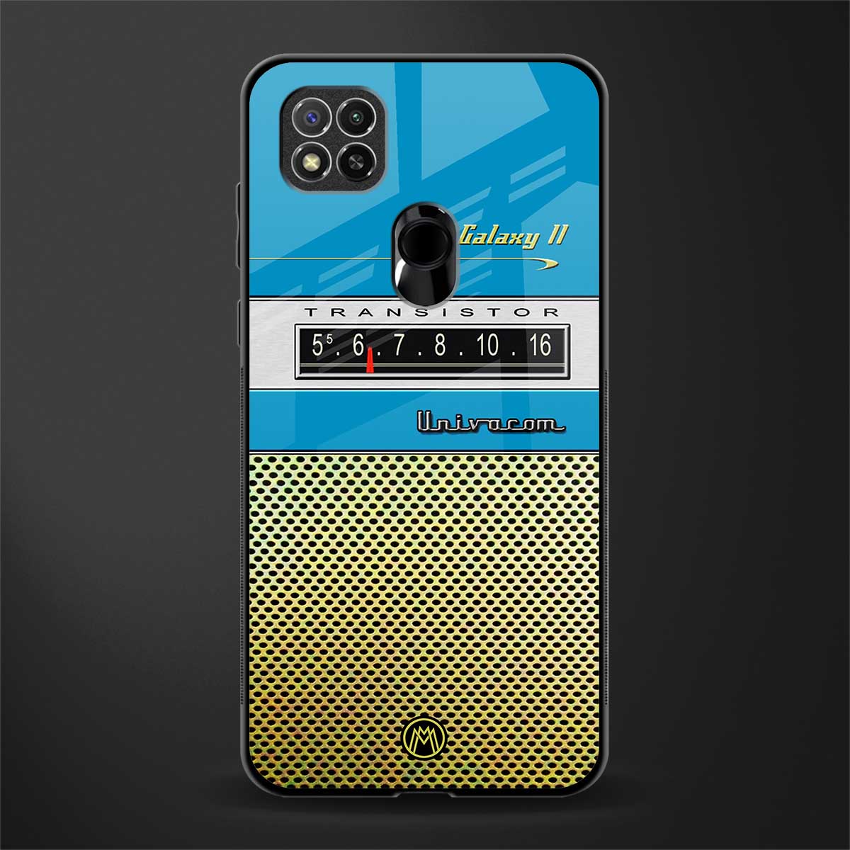 vintage radio glass case for redmi 9 image