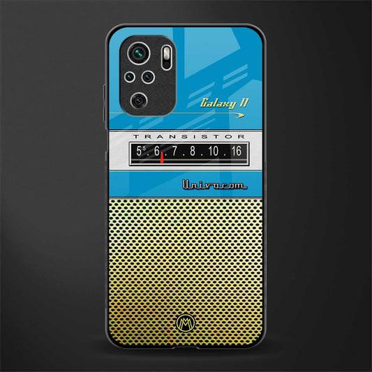 vintage radio glass case for redmi note 10s image