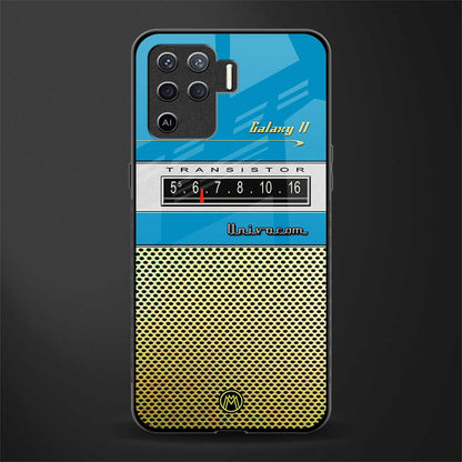 vintage radio glass case for oppo f19 pro image