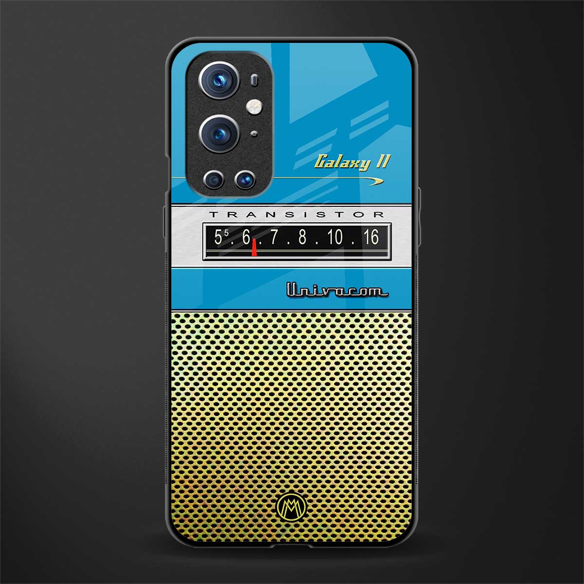 vintage radio glass case for oneplus 9 pro image