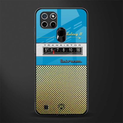 vintage radio glass case for realme c21 image