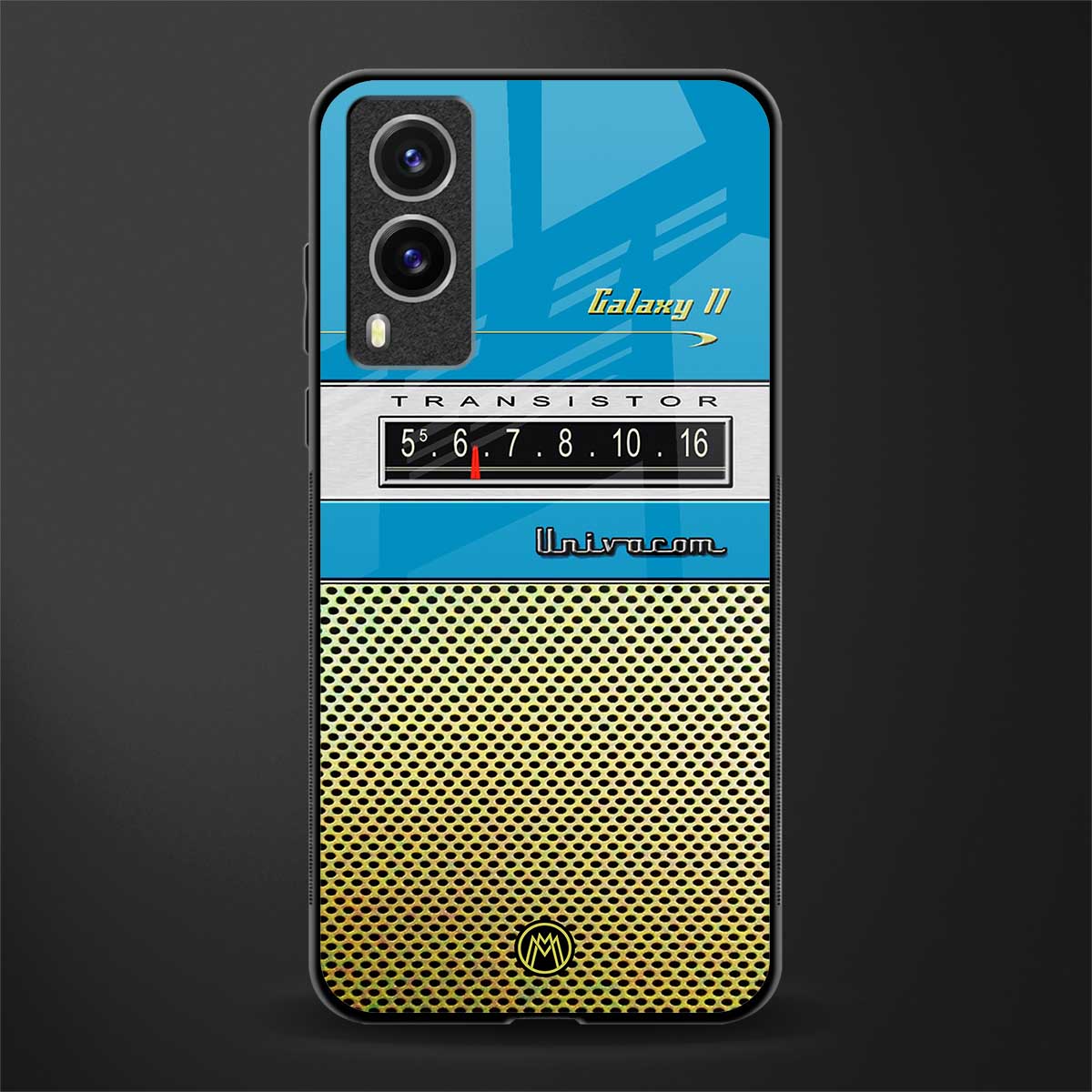 vintage radio glass case for vivo v21e 5g image