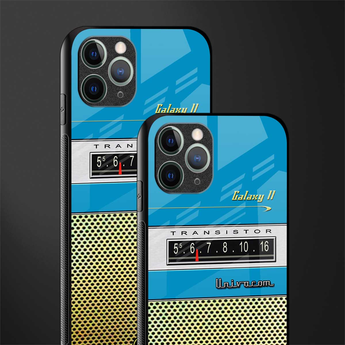 vintage radio glass case for iphone 11 pro max image-2