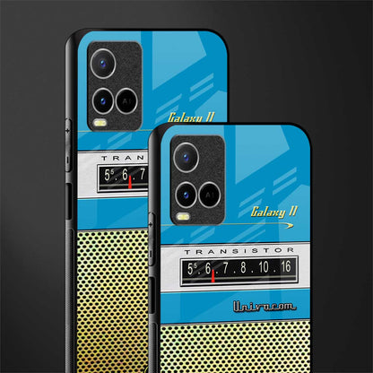 vintage radio glass case for vivo y33s vivo y33t image-2