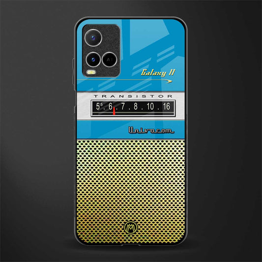vintage radio glass case for vivo y33s vivo y33t image