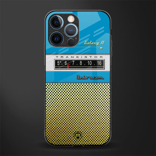 vintage radio glass case for iphone 12 pro image