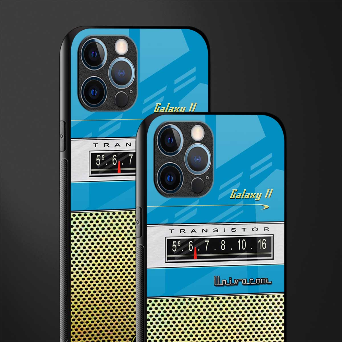 vintage radio glass case for iphone 14 pro max image-2