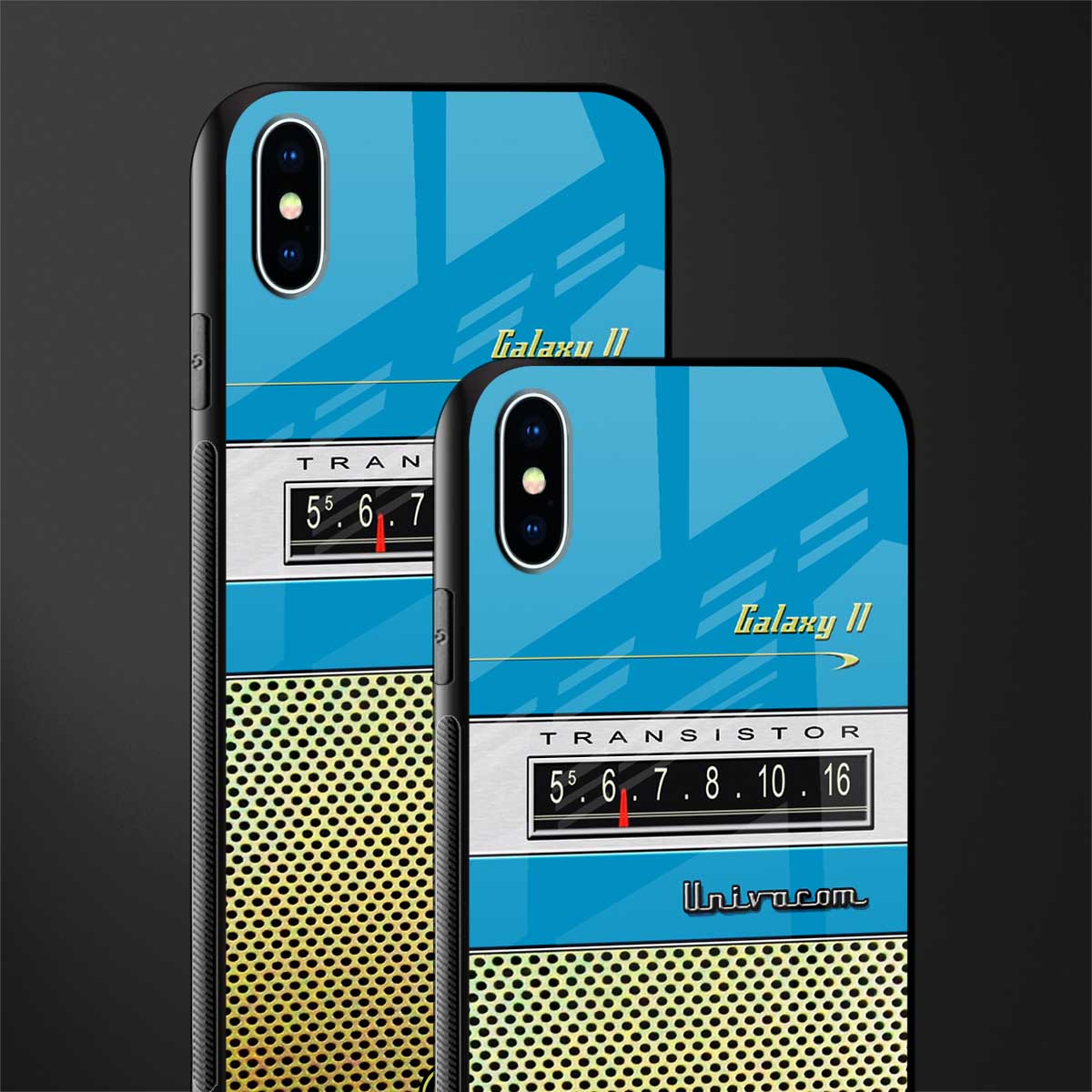 vintage radio glass case for iphone xs max image-2