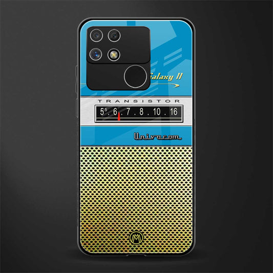 vintage radio back phone cover | glass case for realme narzo 50a