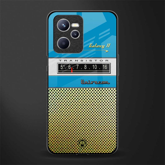 vintage radio glass case for realme c35 image
