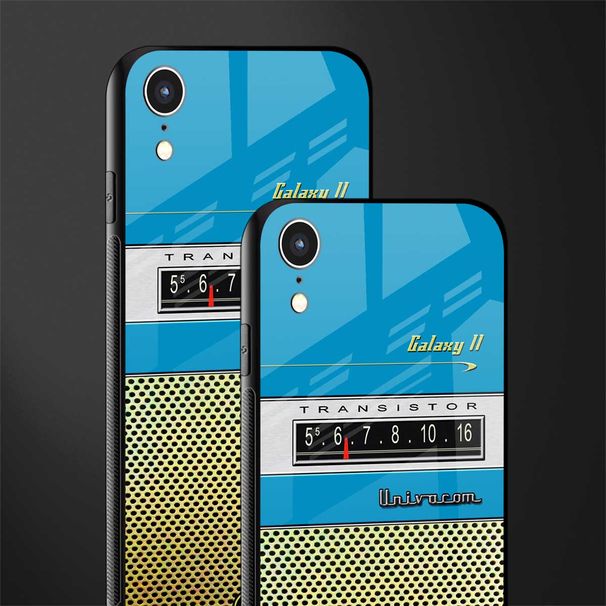 vintage radio glass case for iphone xr image-2