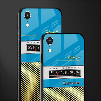 vintage radio glass case for iphone xr image-2