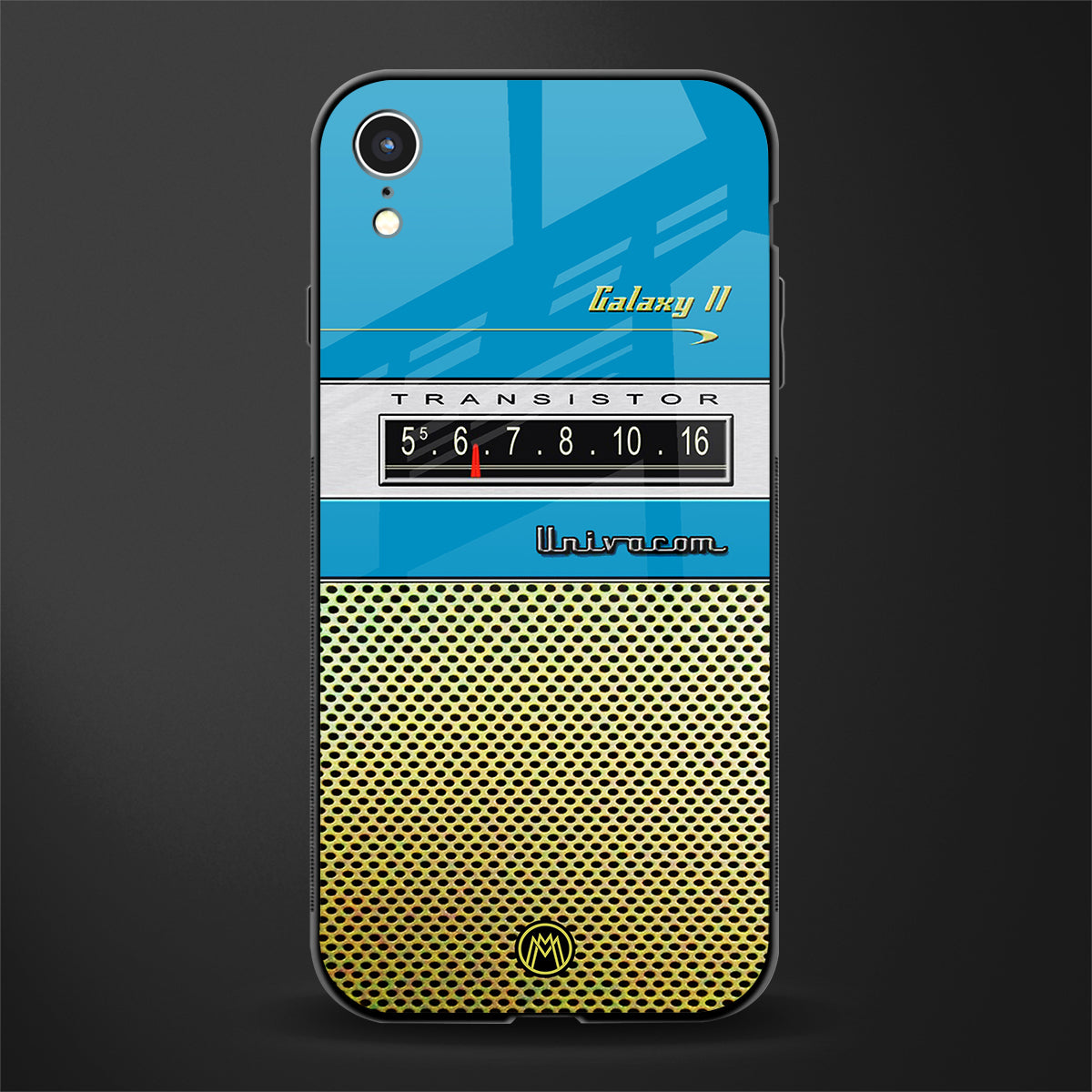 vintage radio glass case for iphone xr image