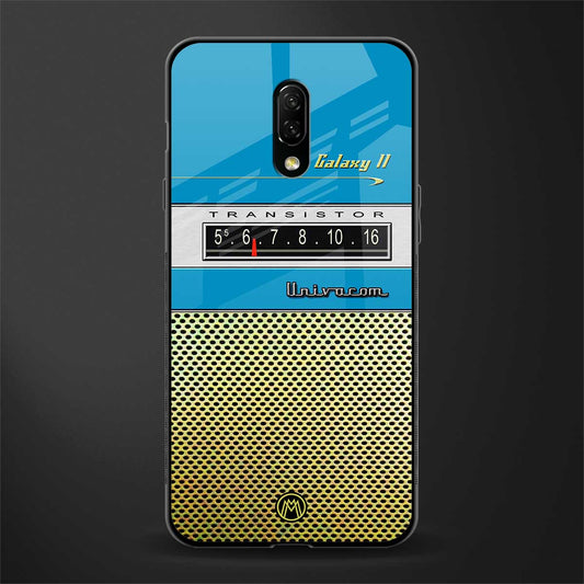 vintage radio glass case for oneplus 7 image