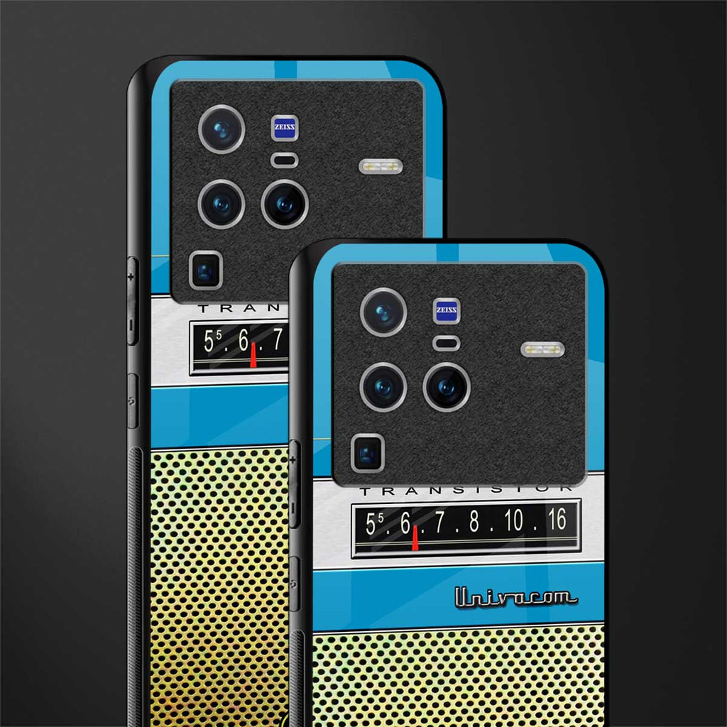 vintage radio glass case for vivo x80 pro 5g image-2