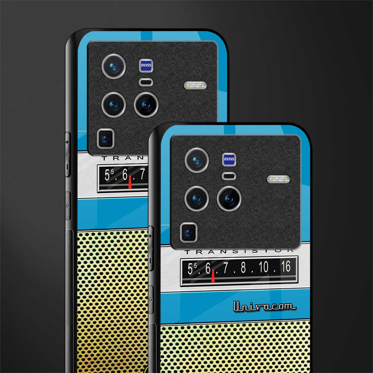vintage radio glass case for vivo x80 pro 5g image-2