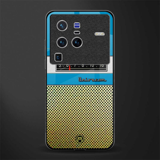 vintage radio glass case for vivo x80 pro 5g image